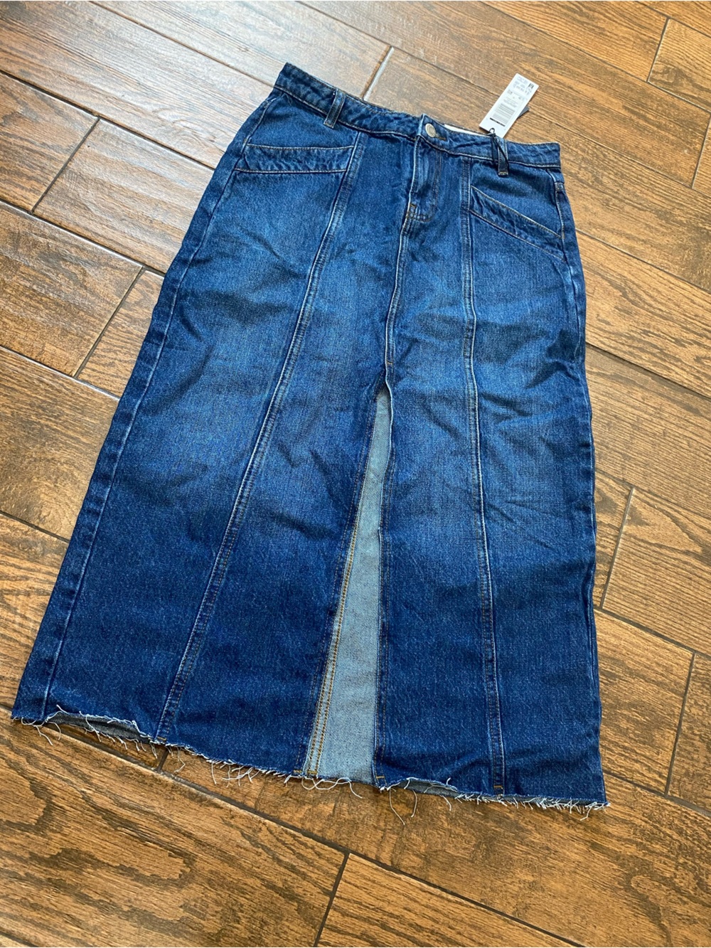 Noisy May Long Denim Skirt